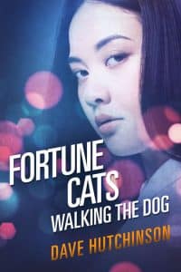 Fortune Cats Walking the Dog